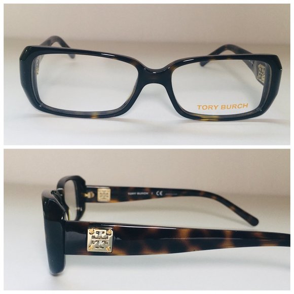 Tory Burch Accessories - Tory Burch Rectangle Tortoise Eyeglass Frames NWOT
